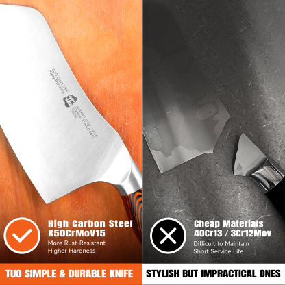 Fiery Phoenix 7" Cleaver Knife