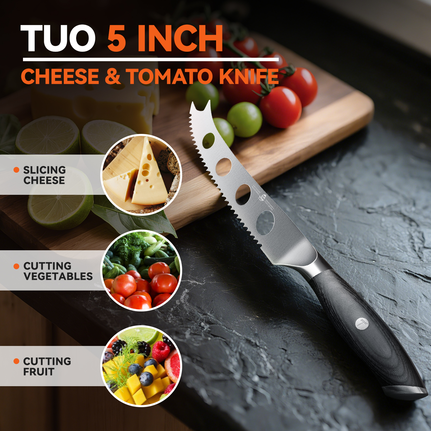Falcon 5" Cheese Knife