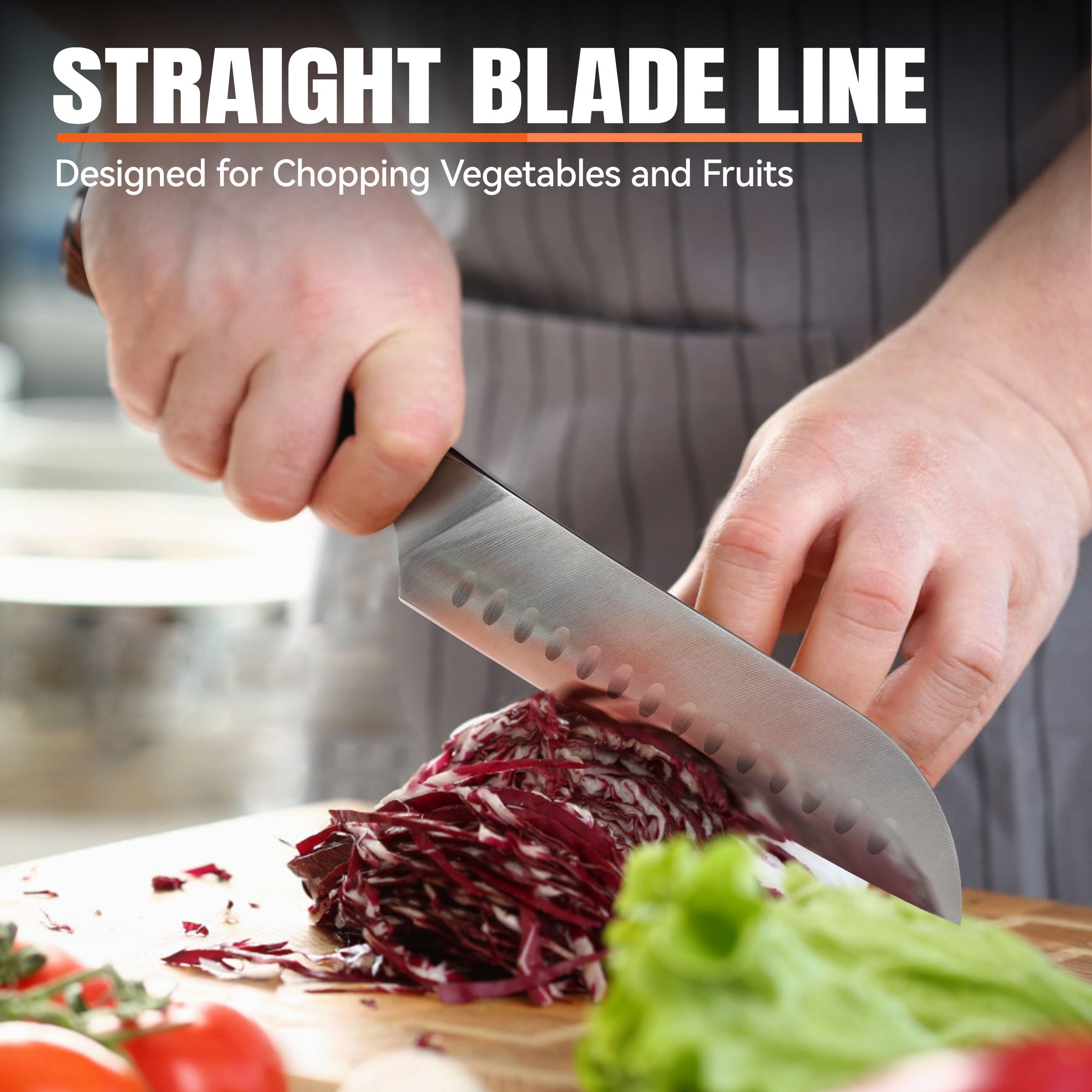 Fiery Phoenix 7" Santoku Knife