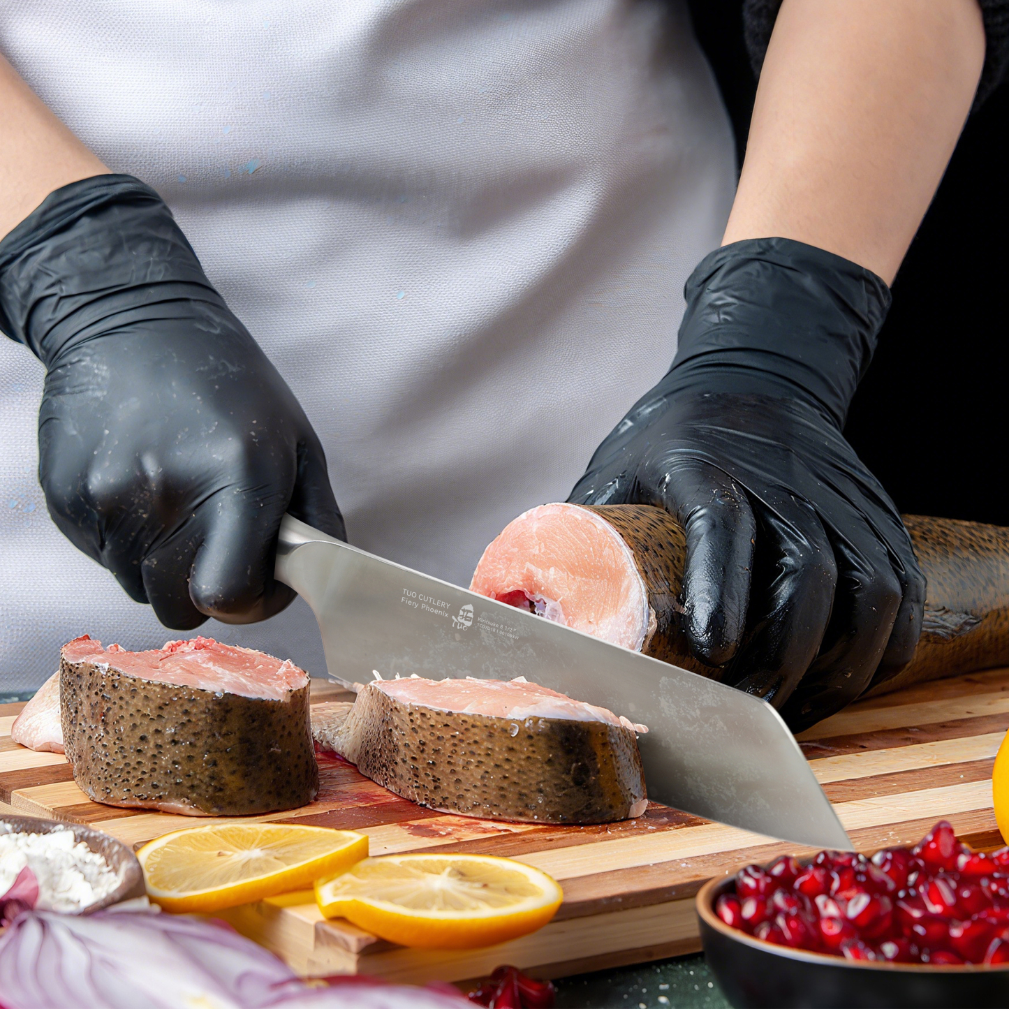 Fiery Phoenix 8.5" Kiritsuke Knife