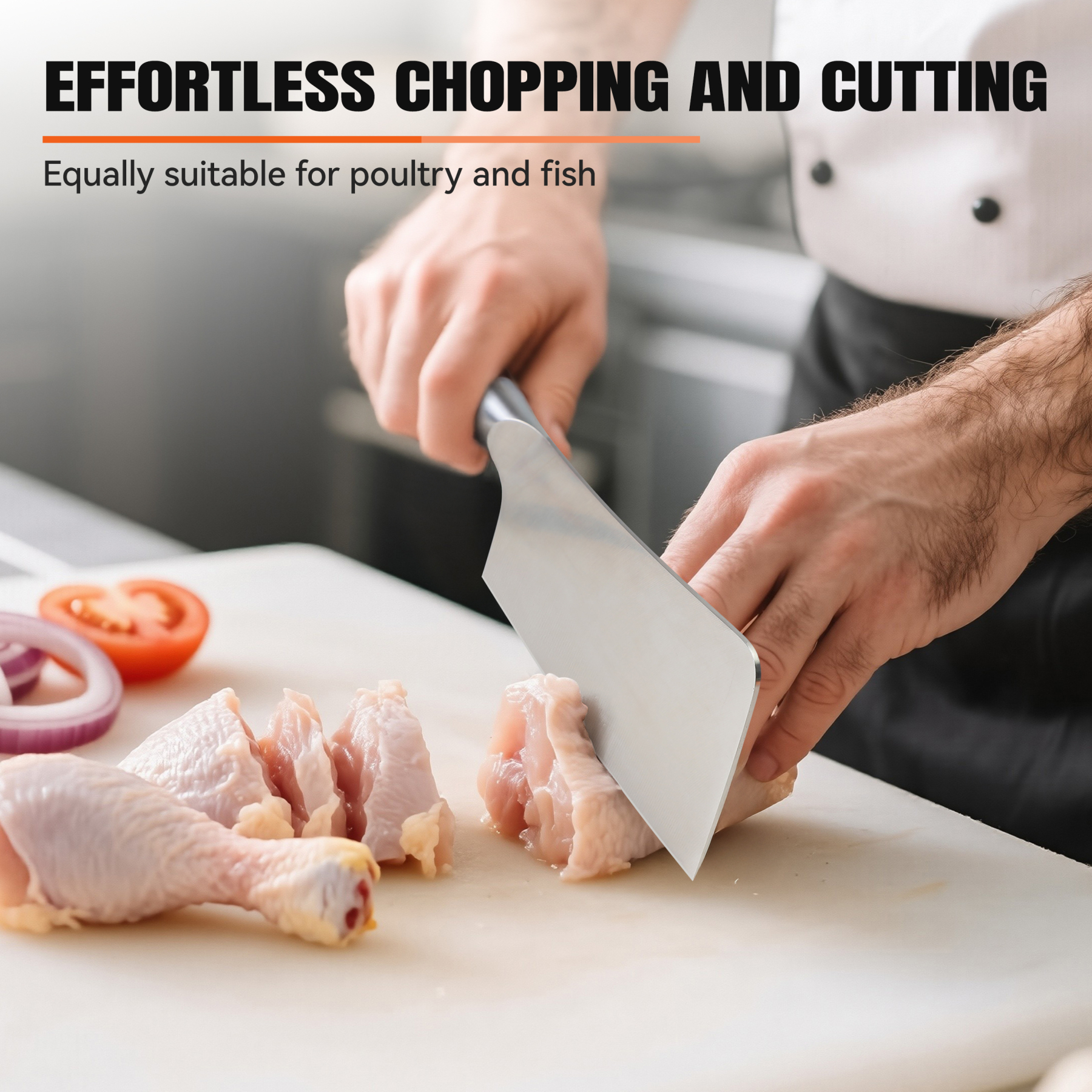 Fiery Phoenix 6" Cleaver Knife