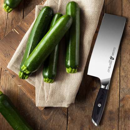 TCT1313 Cleaver 7''-Vegetable Cleaver Knife - German HC Steel-TUO Cutlery