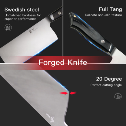 Viper 8" Cleaver Knife