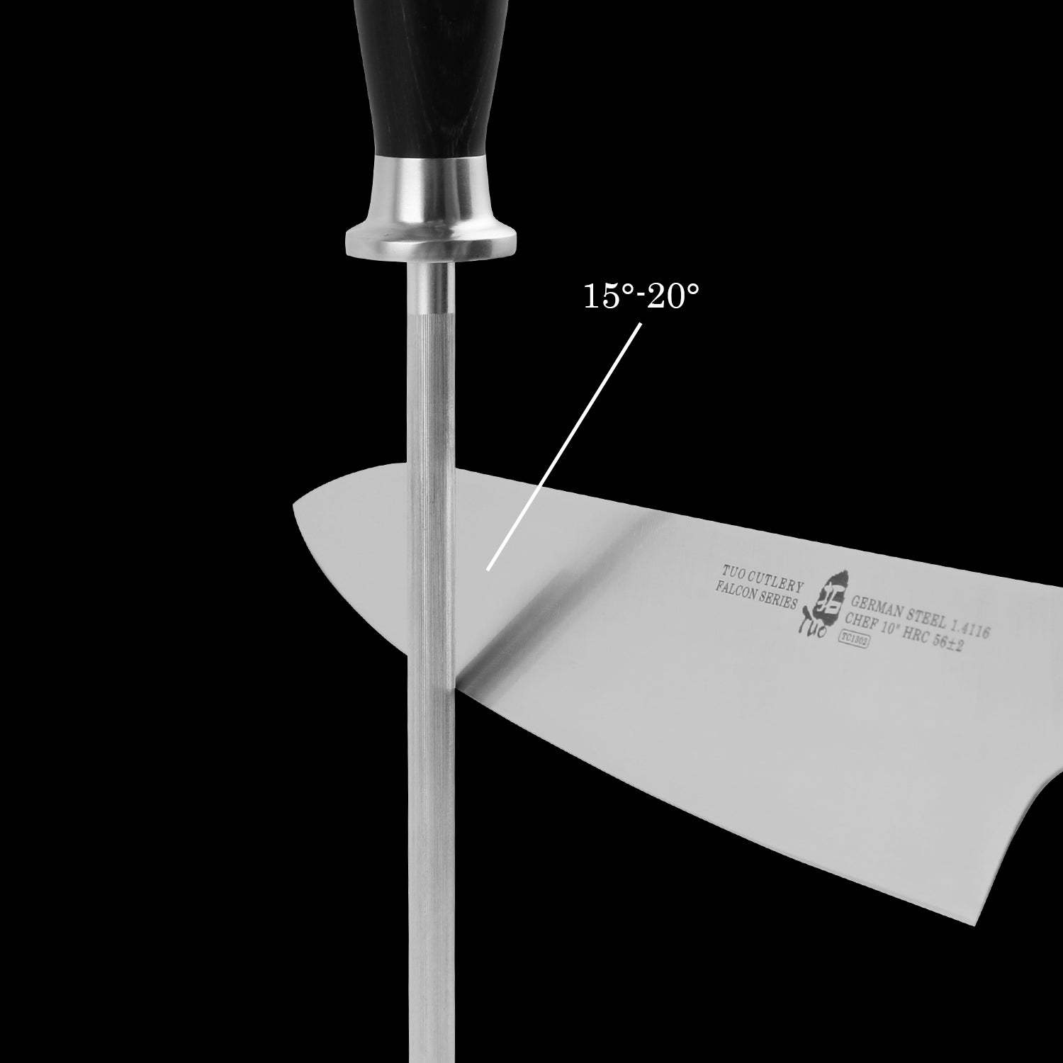 TCT1320 Honing Steel-TUO Cutlery
