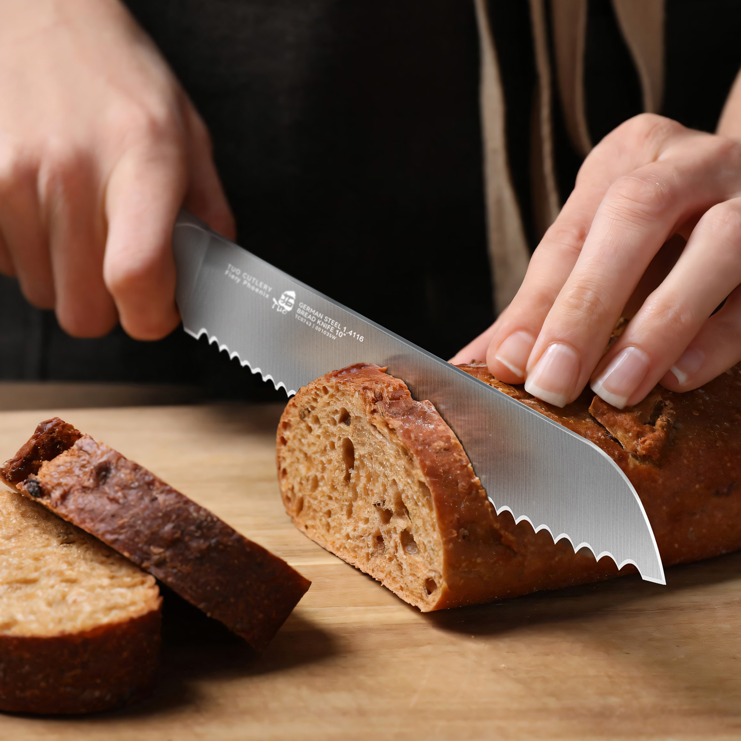 how do you sharpen a serrated knife-TUO Cutlery