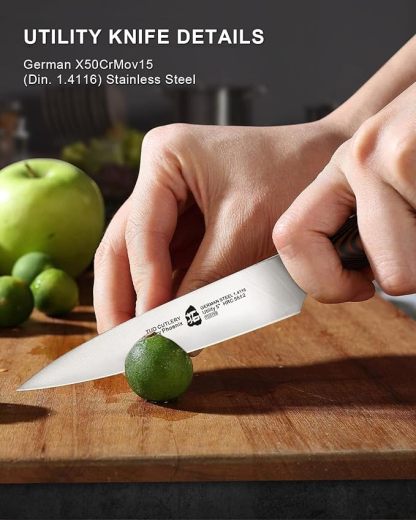 Fiery Phoenix 5" Utility Knife