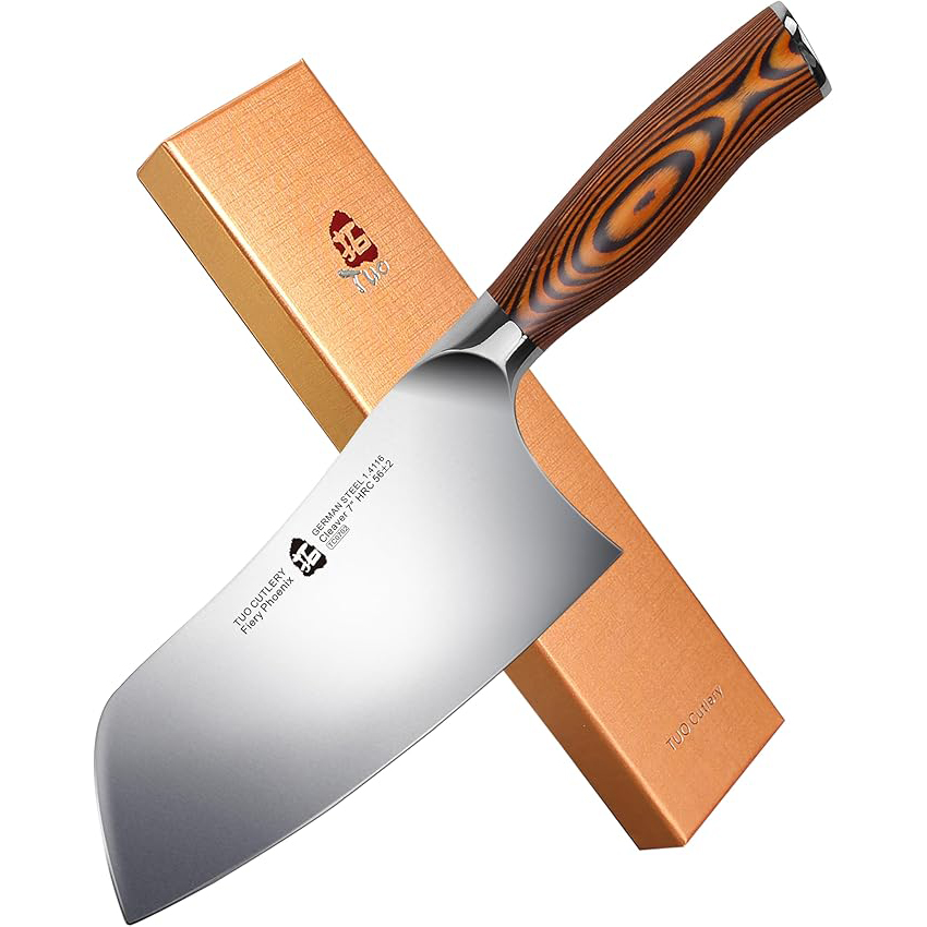 Fiery Phoenix 7" Cleaver Knife