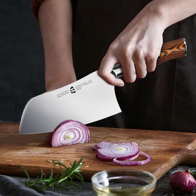 Fiery Phoenix 7" Cleaver Knife