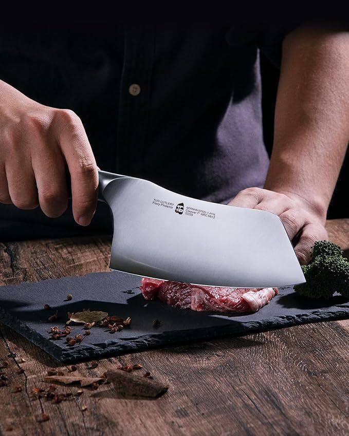 Fiery Phoenix 7" Cleaver Knife