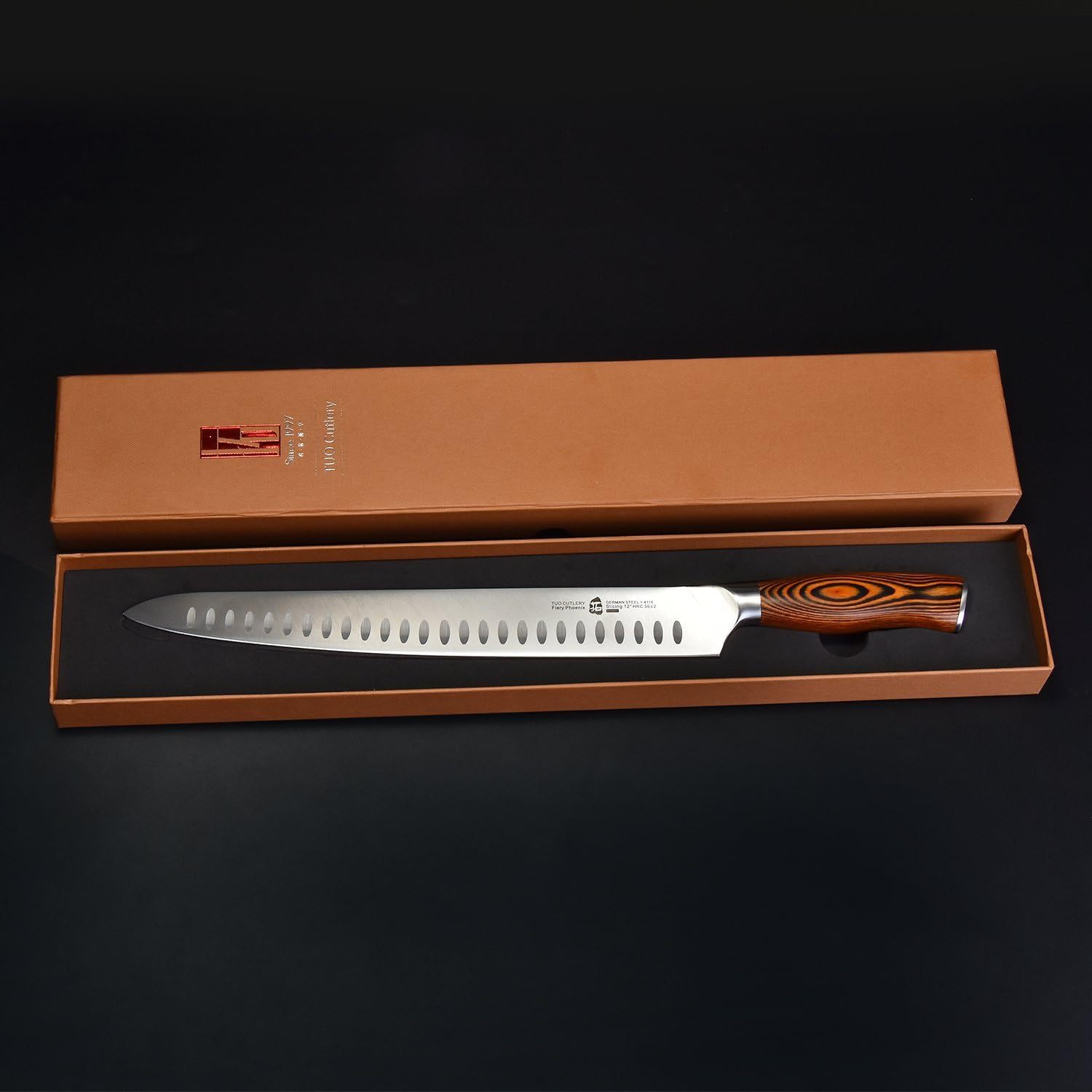 Fiery Phoenix 12" Slicing Knife-TUO Cutlery