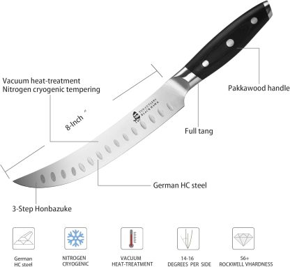 Black Hawk 8" Butcher Knife
