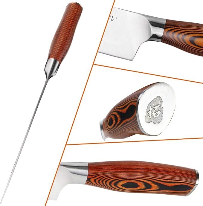 Fiery Phoenix 6.5" Nakiri Knife