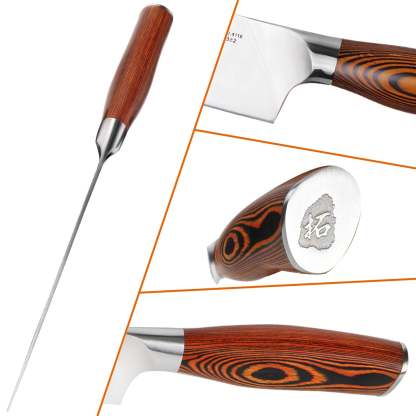 TC0719 Chef 8"-High Carbon German Stainless Steel Cutlery - Rust Resistant-TUO Cutlery