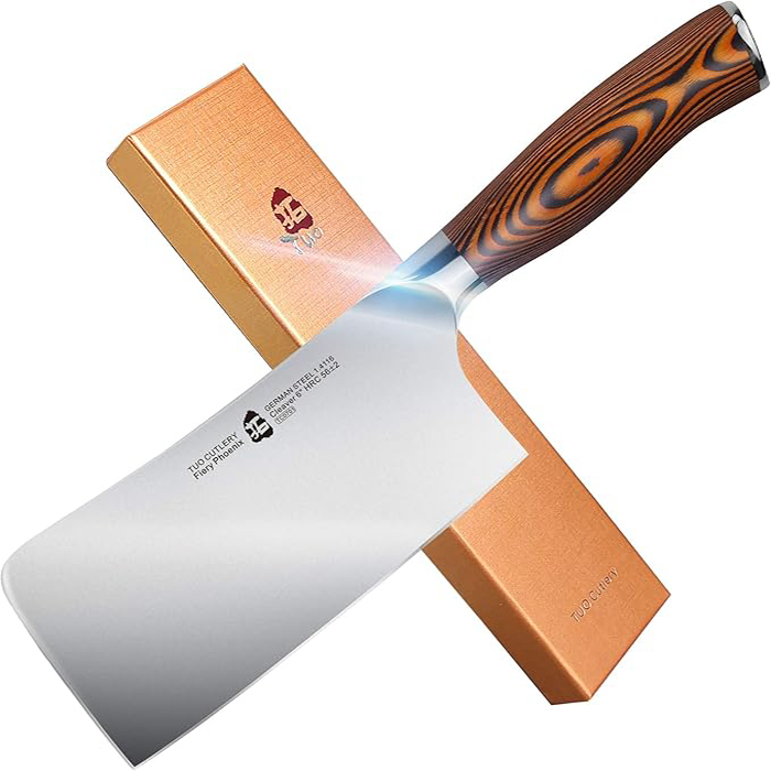 Fiery Phoenix 6" Cleaver Knife
