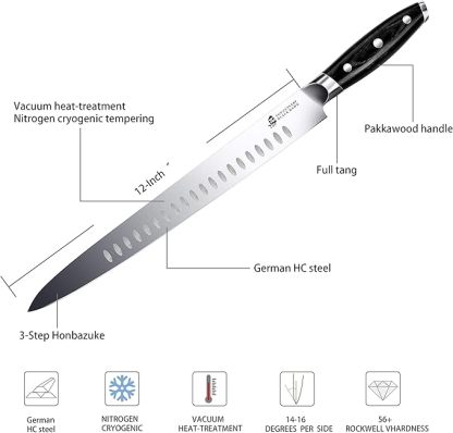Black Hawk 12" Carving Knife