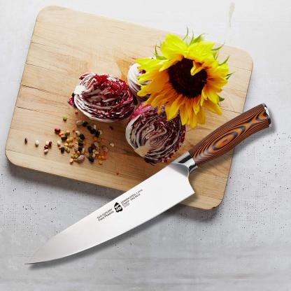 TC0719 Chef 8"-High Carbon German Stainless Steel Cutlery - Rust Resistant-TUO Cutlery