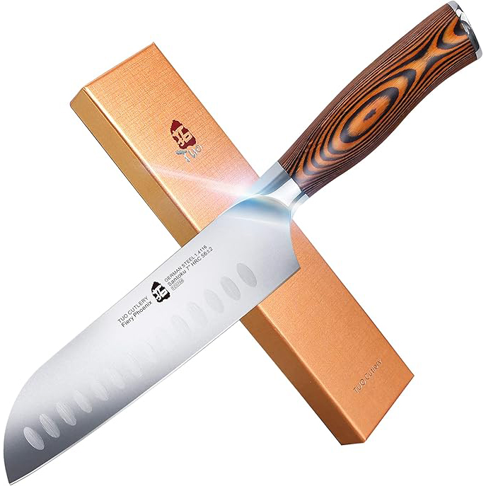 Fiery Phoenix 7" Santoku Knife