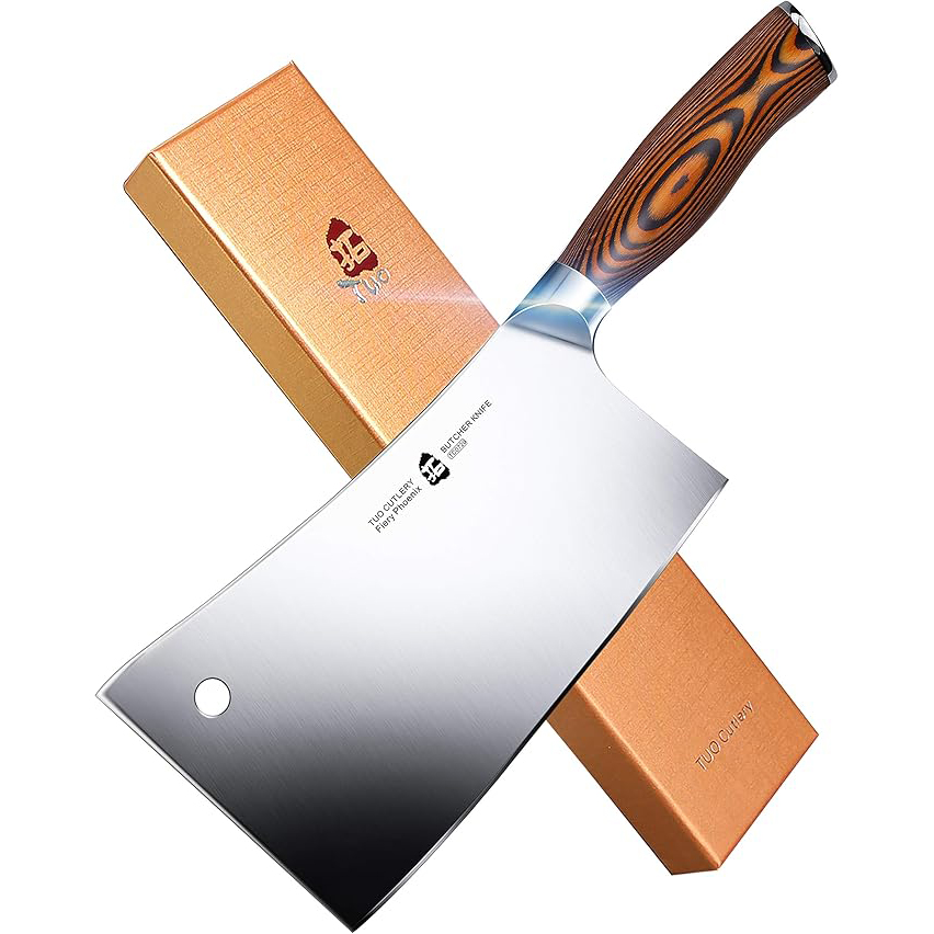 Fiery Phoenix 7" Meat Cleaver