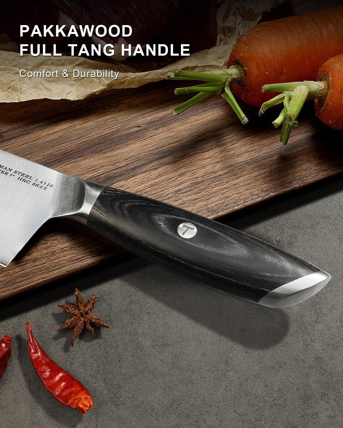 Falcon 7" Cleaver Knife