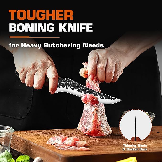 Hand Forged 6“ Boning Knife