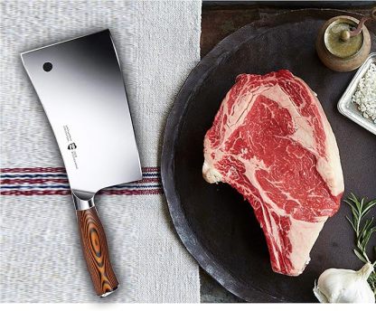 Fiery Phoenix 7" Meat Cleaver