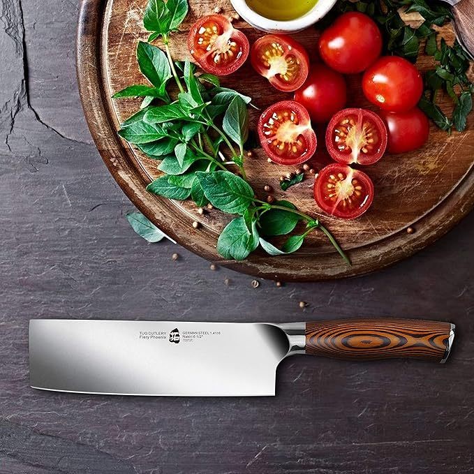 Fiery Phoenix 6.5" Nakiri Knife