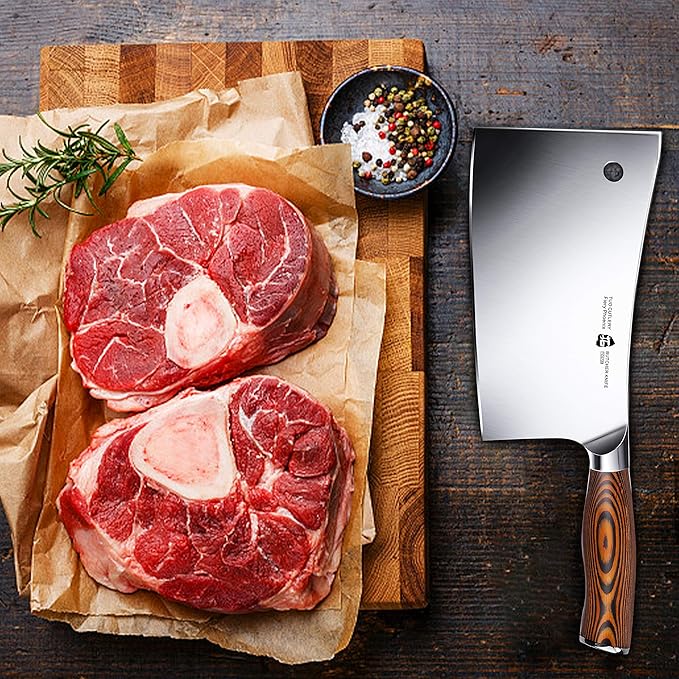 Fiery Phoenix 7" Meat Cleaver