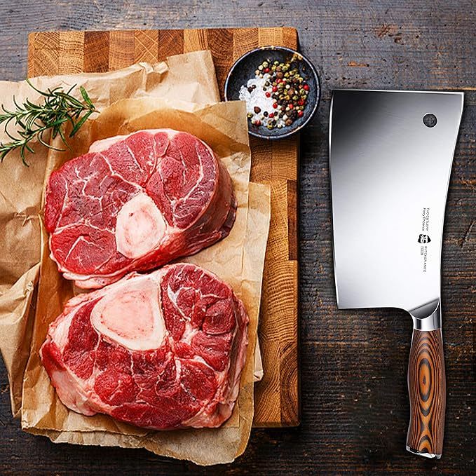 Fiery Phoenix 7" Meat Cleaver