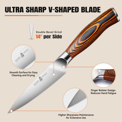 Fiery Phoenix 4" Paring Knife