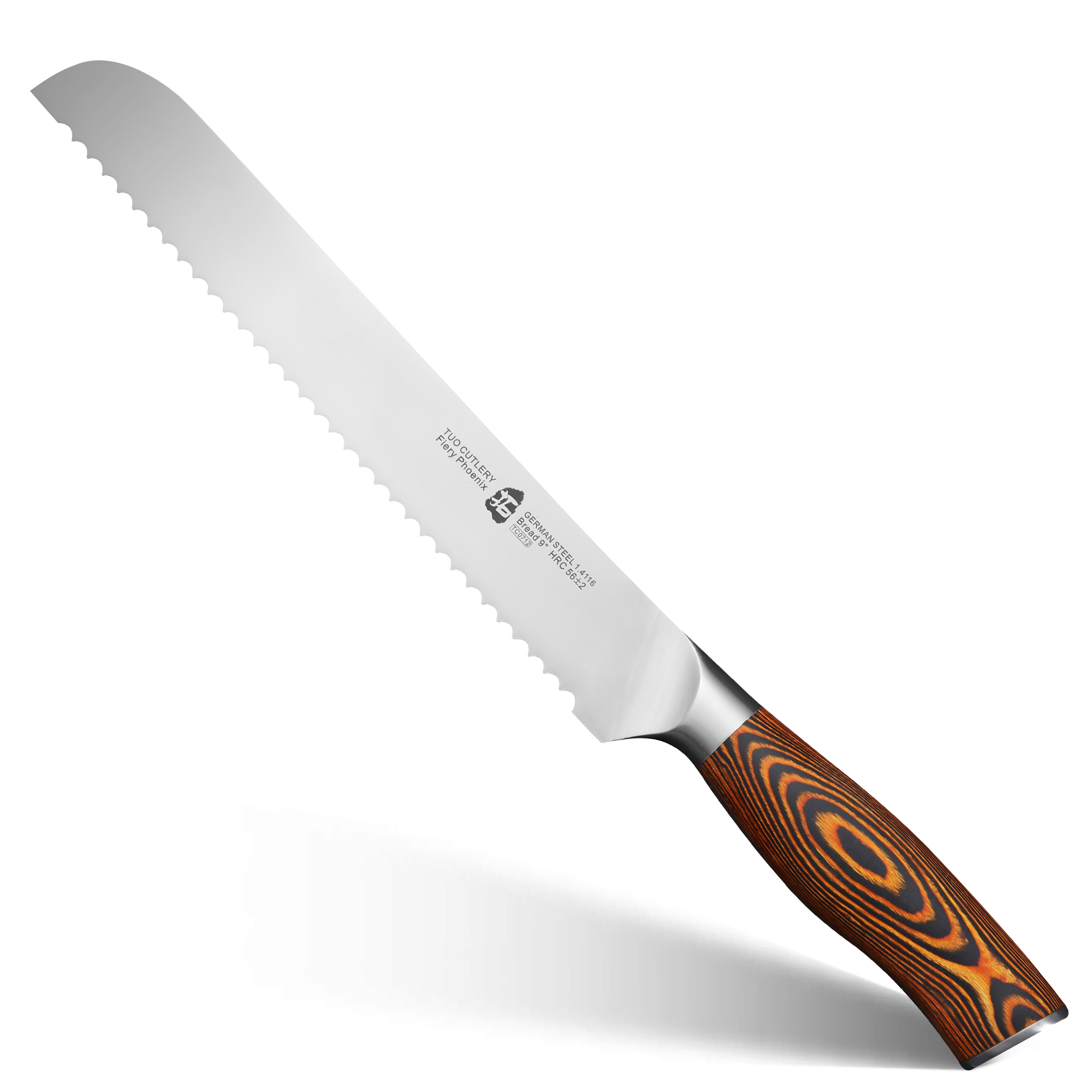 Fiery Phoenix 9" Bread Knife