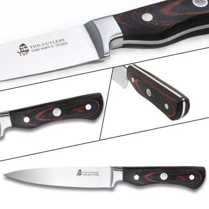TC1803 Chef's 6''-Professional Kitchen Knife With German High Carbon Stainless Steel-TUO Cutlery