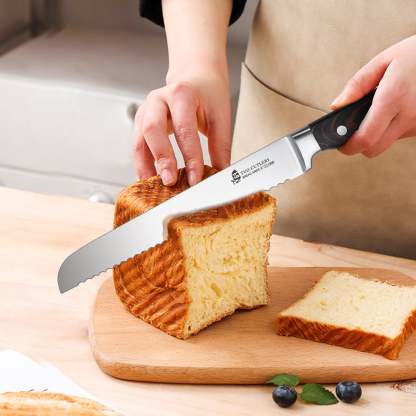 TC1806 Bread 8''-Serrated Cake Knife Bread Slicer With German High Carbon Stainless Steel-TUO Cutlery