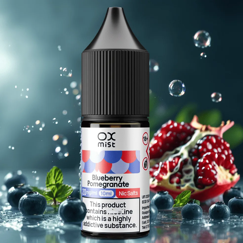 Oxmist 10ml Nic Salt capacity – Smooth, Flavorful, Satisfying
