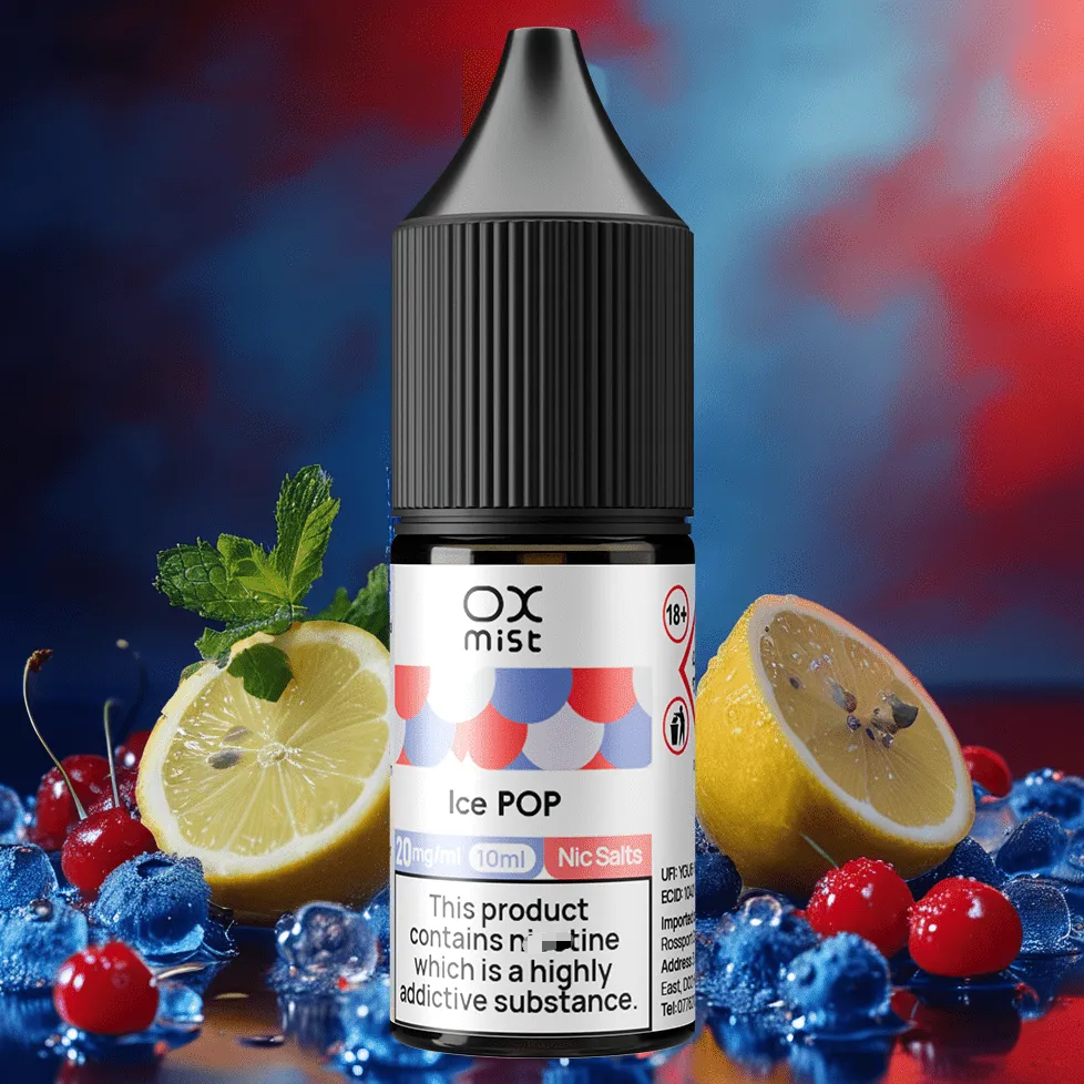 Oxmist 10ml Nic Salt capacity – Smooth, Flavorful, Satisfying
