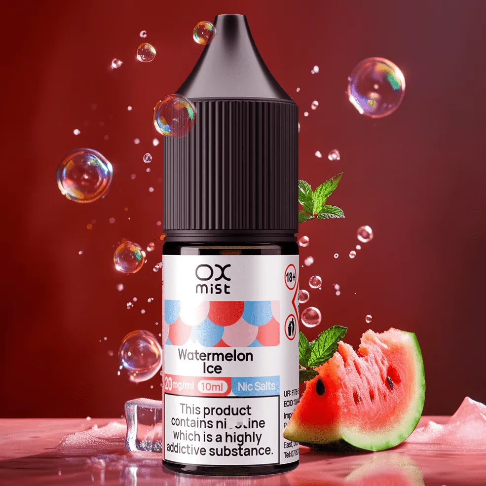 Oxmist 10ml Nic Salt capacity – Smooth, Flavorful, Satisfying