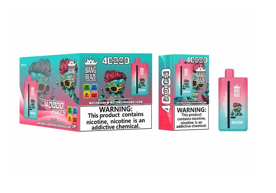Bang Blaze 40000 40k Puffs Dual Flavors Disposable Vape