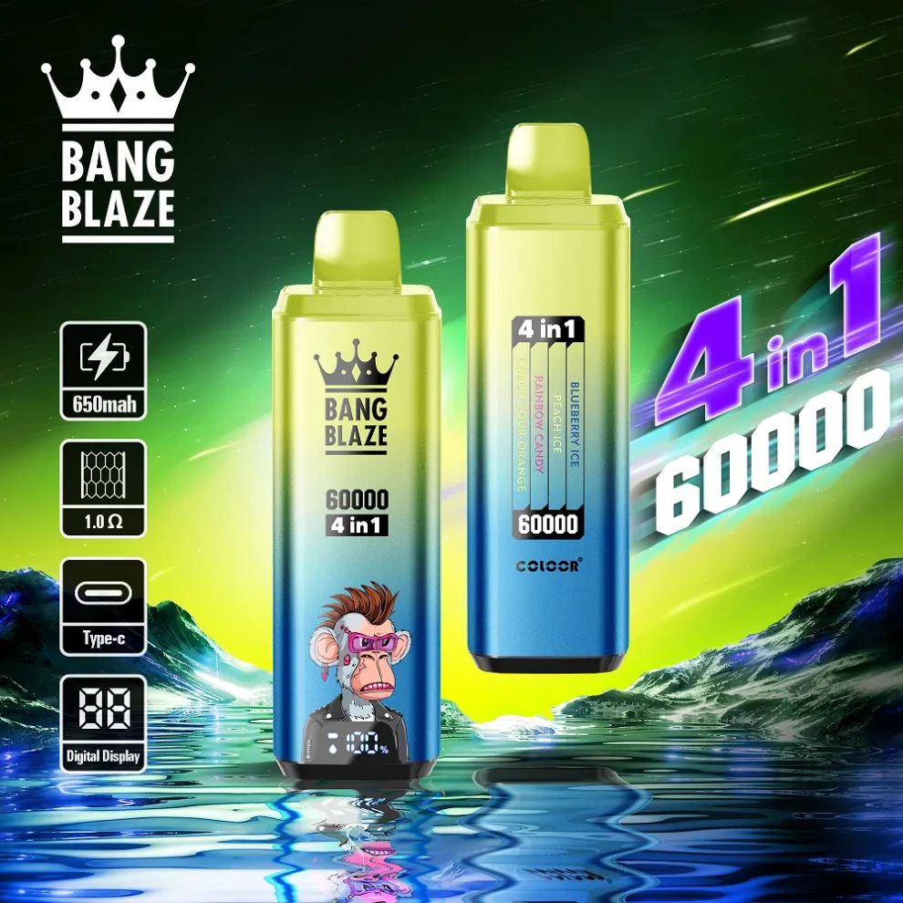 Bang Blaze 60000 Puffs Disposable Vape 4 in 1 Flavor
