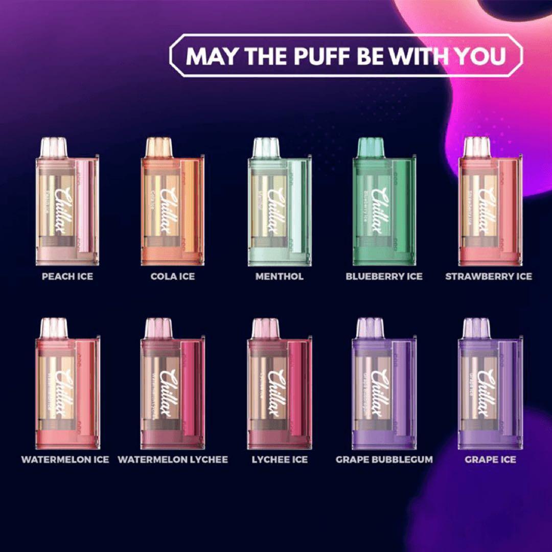 Chillax Vista 25000 Puffs Disposable Vape. 