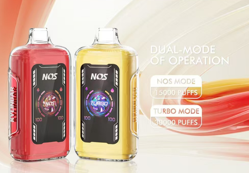 NOS 15K-30K Puffs Dual-Mde Of Operation 20ml 5% Disposable Vape