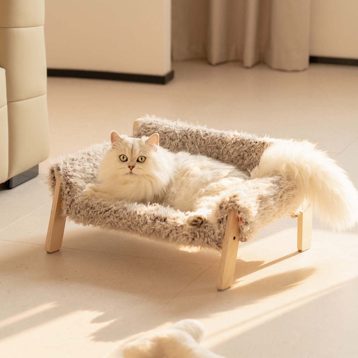Haven Elevated Calming Cat & Dog Bed
