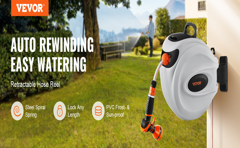 retractable hose reel