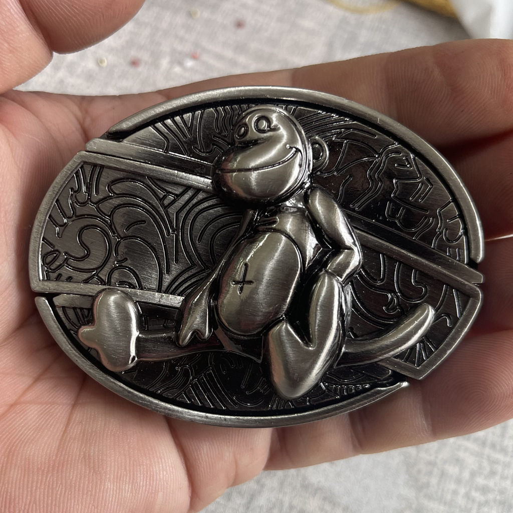(New Arrival) Fashion Punk Genuine Leather Belt With Knife - Monkey