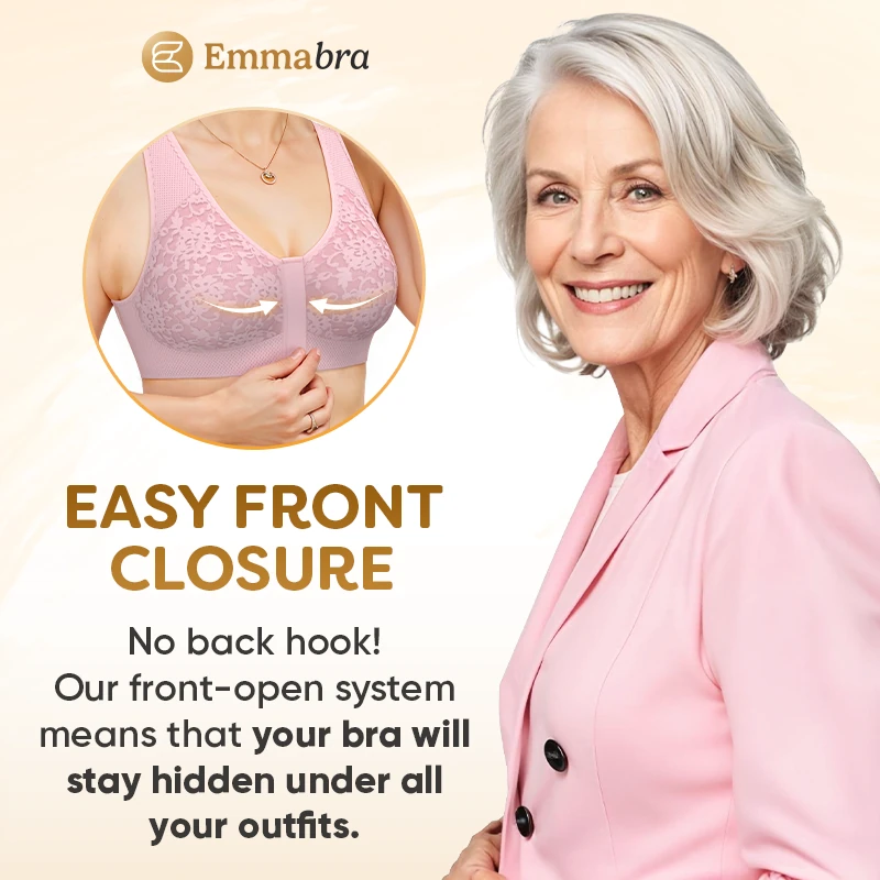 EmmaBra - LAST DAY SALE 70% OFF - Comfortable & Convenient Front Closure Bra