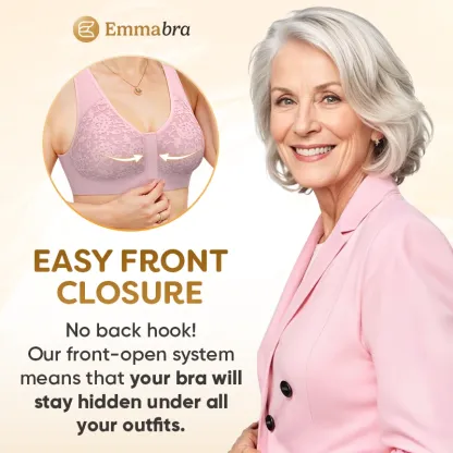 EmmaBra - LAST DAY SALE 70% OFF - Comfortable & Convenient Front Closure Bra
