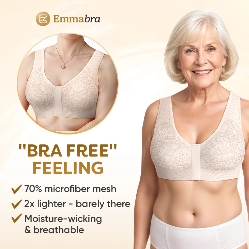 EmmaBra - LAST DAY SALE 70% OFF - Comfortable & Convenient Front Closure Bra