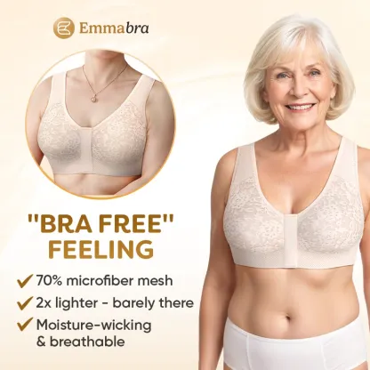 EmmaBra - LAST DAY SALE 70% OFF - Comfortable & Convenient Front Closure Bra