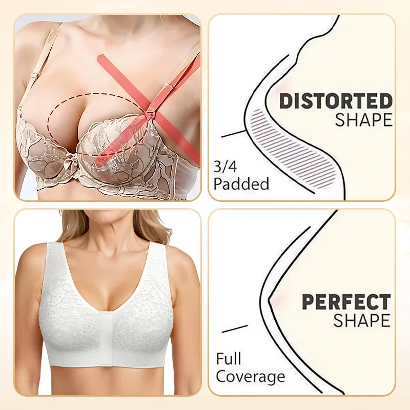 EmmaBra - LAST DAY SALE 70% OFF - Comfortable & Convenient Front Closure Bra