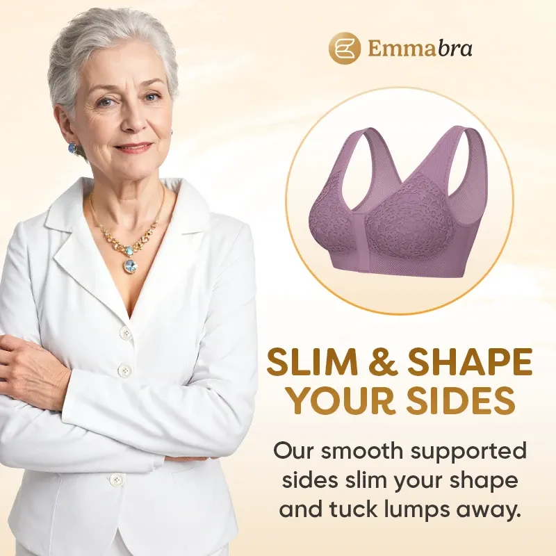 EmmaBra - LAST DAY SALE 70% OFF - Comfortable & Convenient Front Closure Bra
