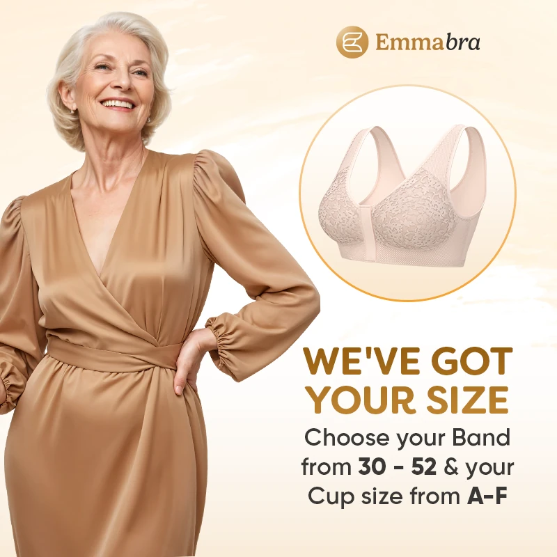 EmmaBra - LAST DAY SALE 70% OFF - Comfortable & Convenient Front Closure Bra