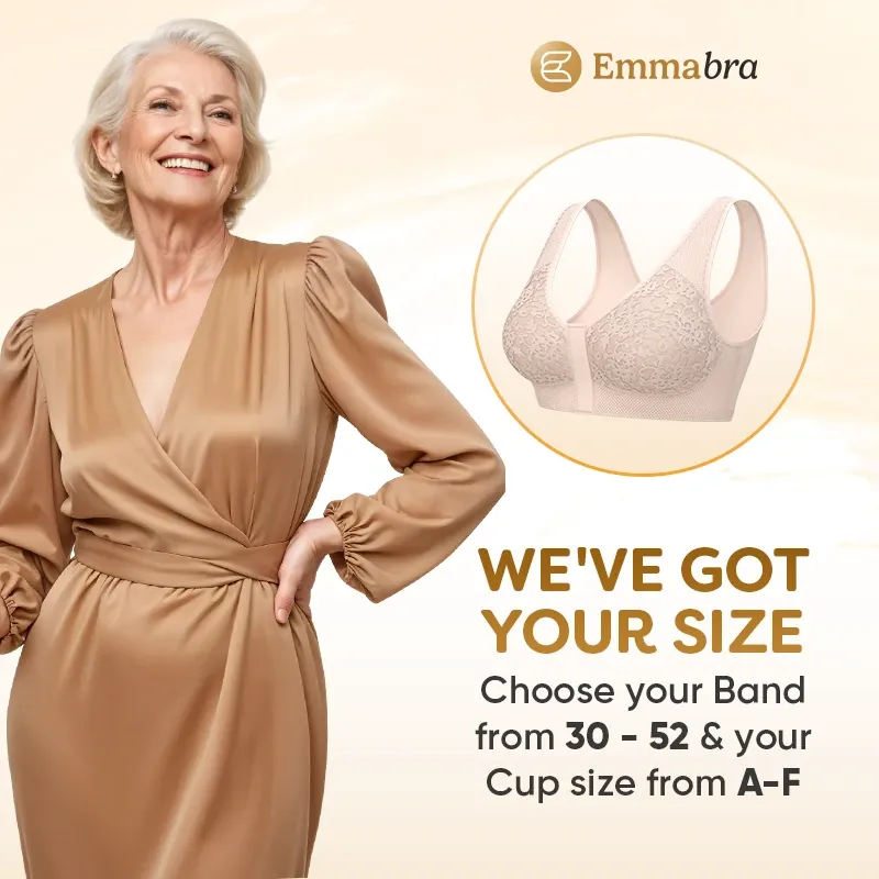 EmmaBra - LAST DAY SALE 70% OFF - Comfortable & Convenient Front Closure Bra